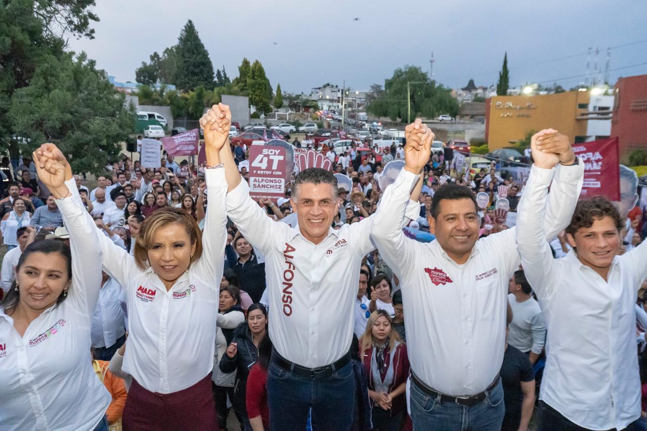 Alfonso Sánchez García presenta sus propuesta de gobierno en su primer día de campaña